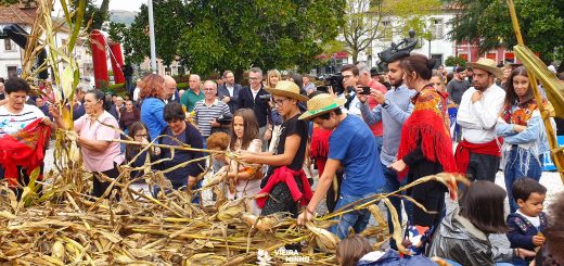 desfolhada Milho pessoas Floclore